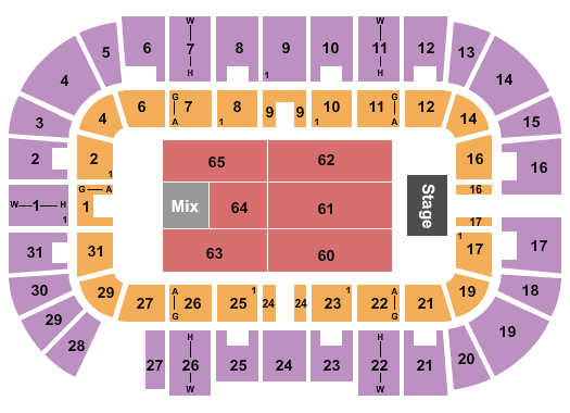 Massmutual Center Maroon 5 Seating Chart